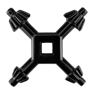 GRAPHITE Tokmánykulcs univerzális 4 ágú, 6,9,10,13mm befogók és adapter