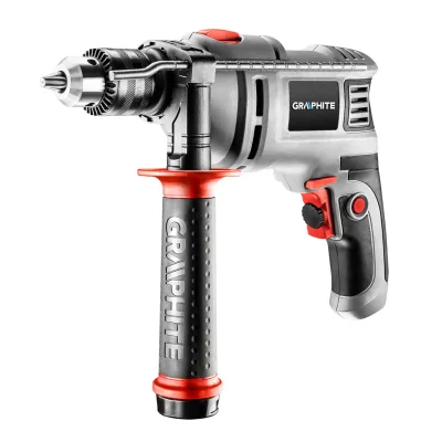 GRAPHITE Ütvefúró 550W, 0-3000/perc 13mm fogastokmány, kofferben gép