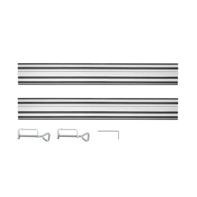 GRAPHITE Vezetősín körfűrészhez ENERGY+ 2x700mm, csatlakozó, 2 bilincs géptartozék