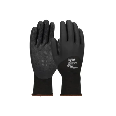 Gtek G-TEK 3RX 15G újrahasznosított poliészter/spandex, nitril 3/4 mártott munkavédelmi kesztyű