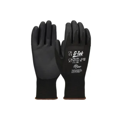 Gtek G-TEK 3RX 15G újrahasznosított poliészter/spandex, nitril tenyérmártott munkavédelmi kesztyű