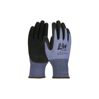 Gtek G-TEK 3RX újrahasznosított poliészter/spandex, PU tenyérmártott munkavédelmi kesztyű