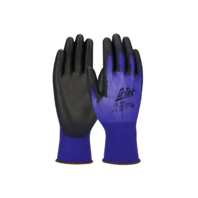 Gtek G-TEK nylon, PU tenyérmártott munkavédelmi kesztyű