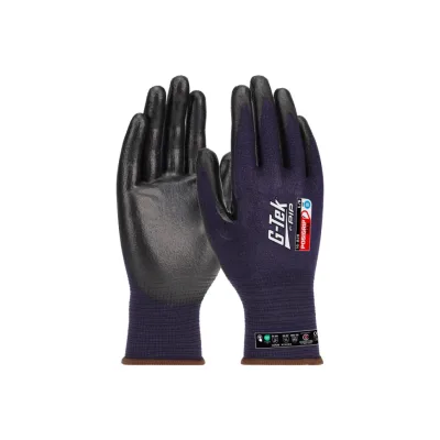 Gtek G-TEK PosiGrip MAX 18G kötött, HPPE/nylon/spandex, PosiGripMax tenyérmártott munkavédelmi kesztyű