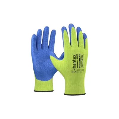 HANTEX Hi-Vis latexmártott téli kesztyű