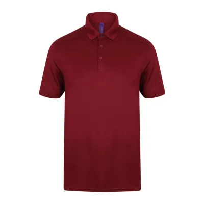 Henbury Férfi slim fit stretch galléros póló
