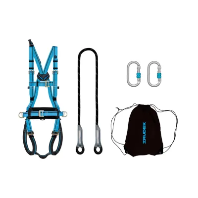 Heveder szett Irudek TEIDE LIGHT, Light 4 + 981 karabiner + Nexion 150 kötél