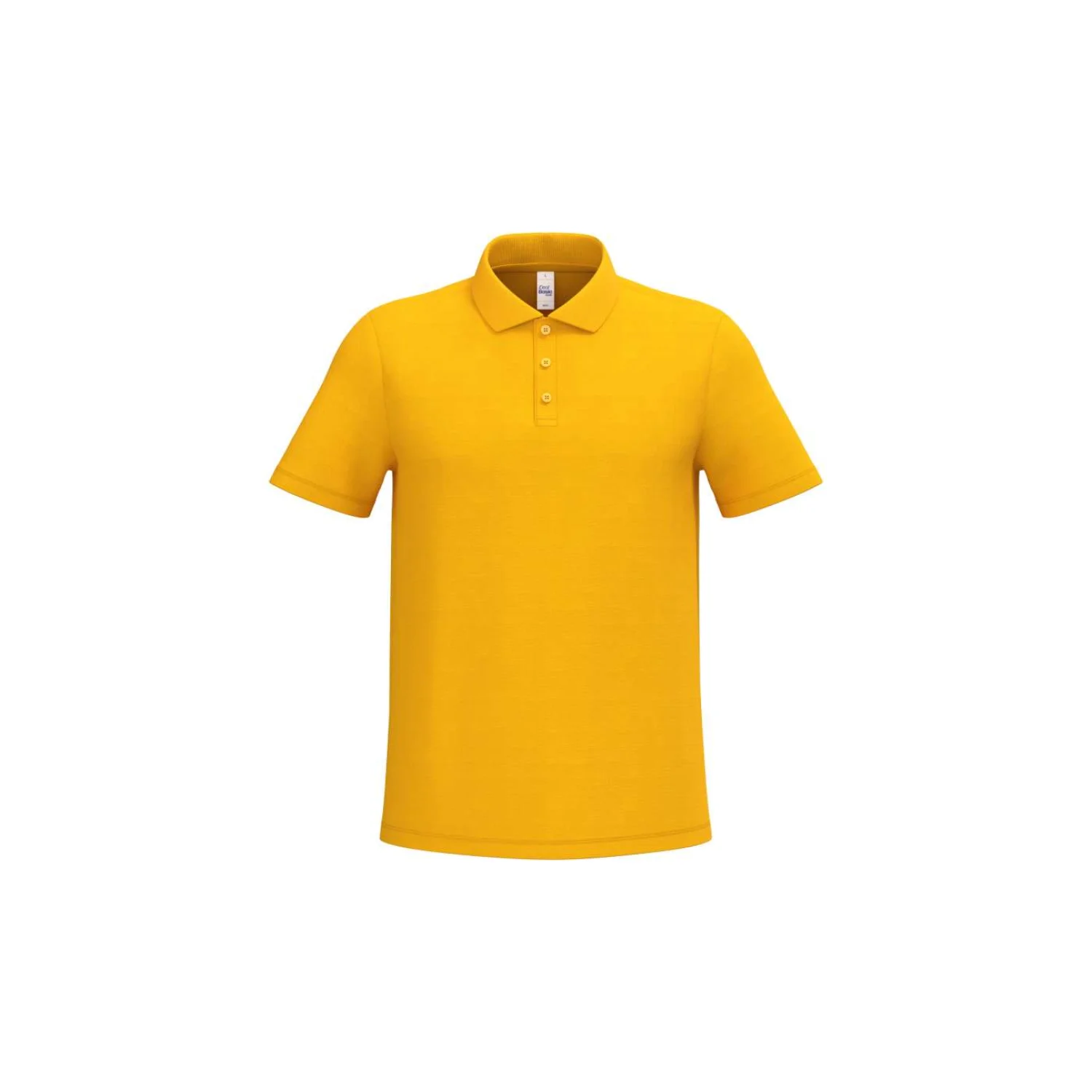 iDeal Basic Férfi piqué galléros póló Ideal arany