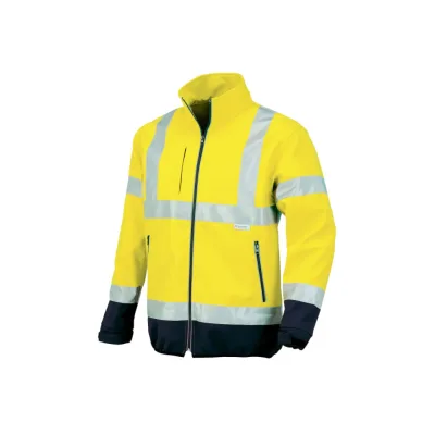 ISSALINE FLASH minősített jól láthatósági softshell kabát