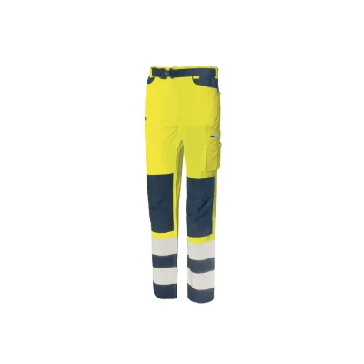 ISSALINE Hivis könnyű softshell 3M SCOTCHGARD® jól láthatósági stretch nadrág