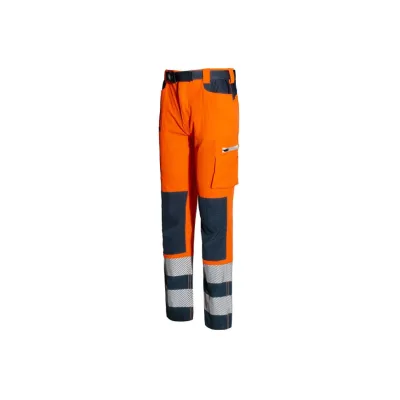 ISSALINE Hivis könnyű softshell 3M SCOTCHGARD® jól láthatósági stretch nadrág