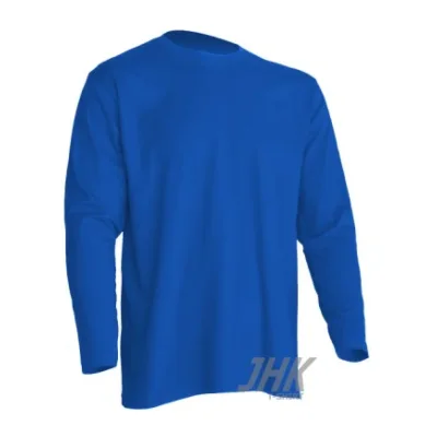 Men's T-shirt long sleeves grey
