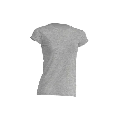 Women's t-shirt V-neck orange