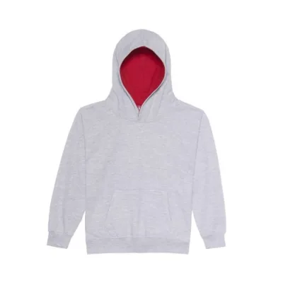 Just Hoods Gyermek varsity kapucnis pulóver pulóverek és kardigán