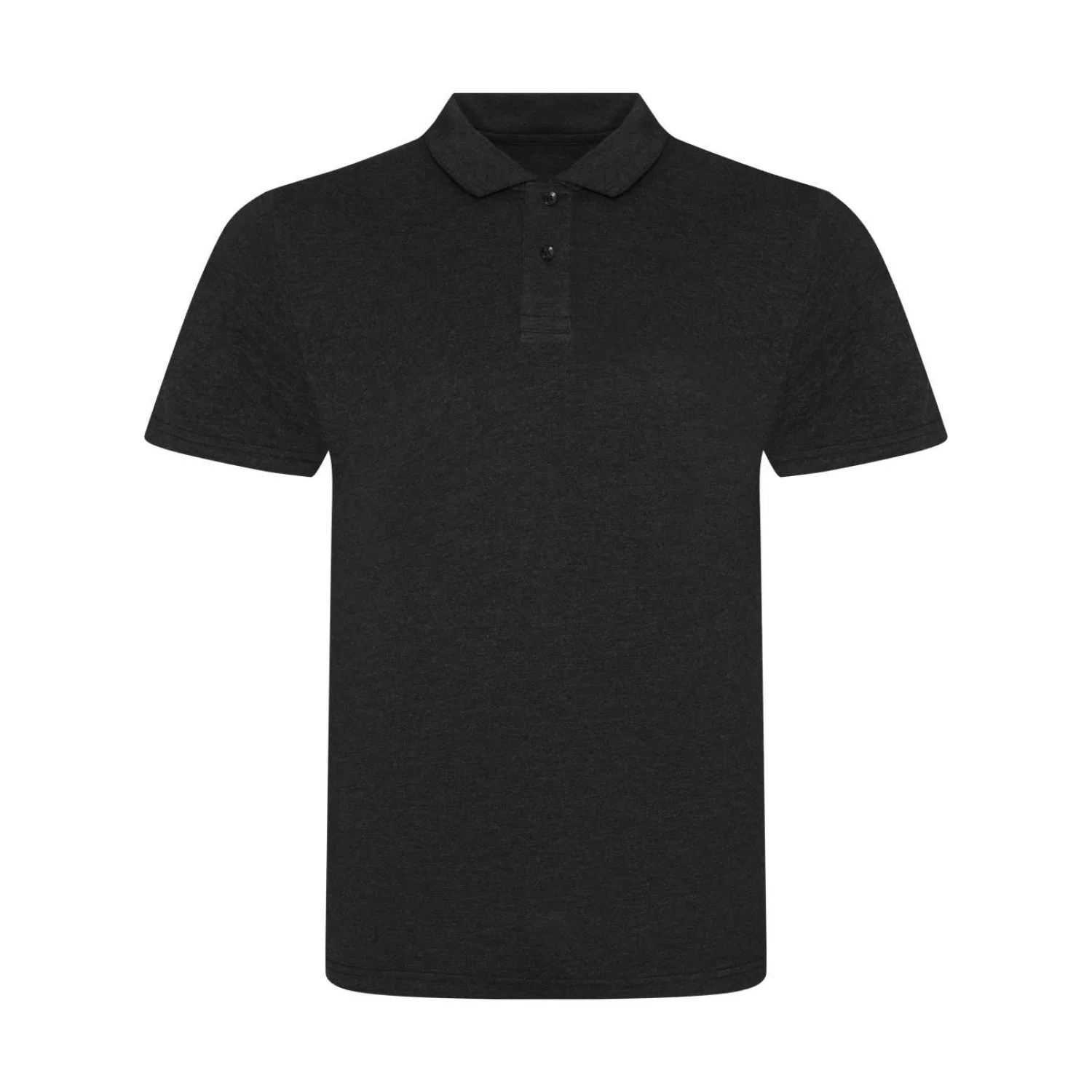 Just Polos Tri-blend póló Melírozott fekete