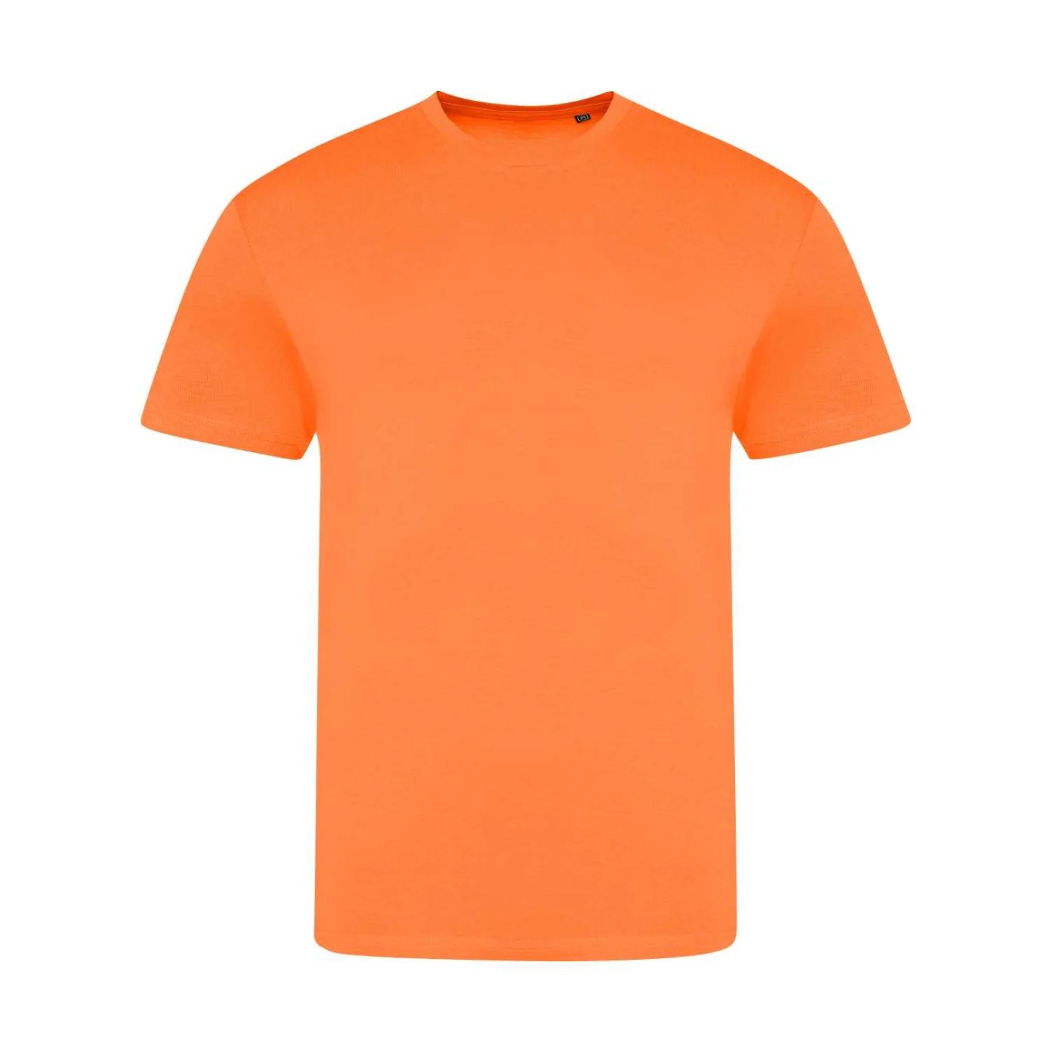 Just Ts Electric tri-blend póló Élénk narancs