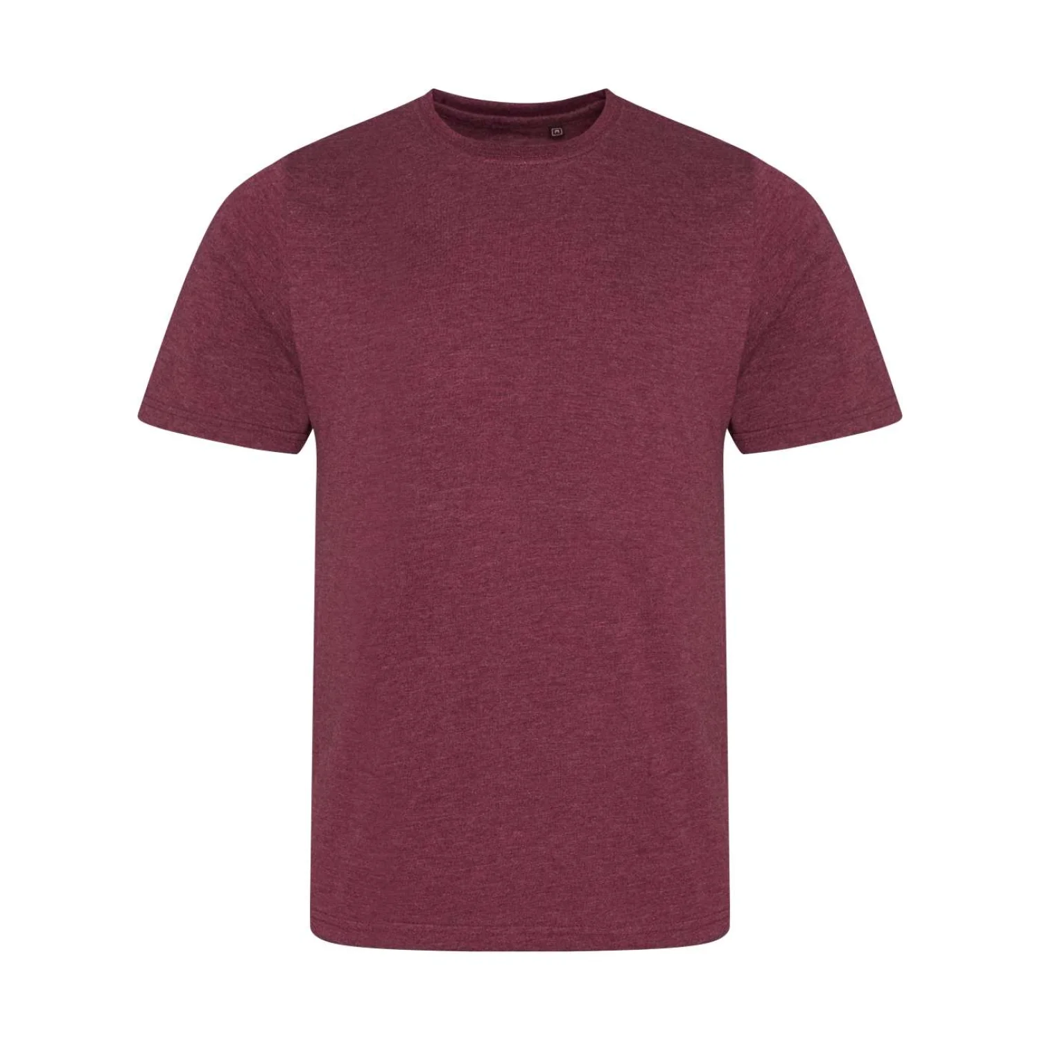 Just Ts Tri-blend póló Melírozott bordó