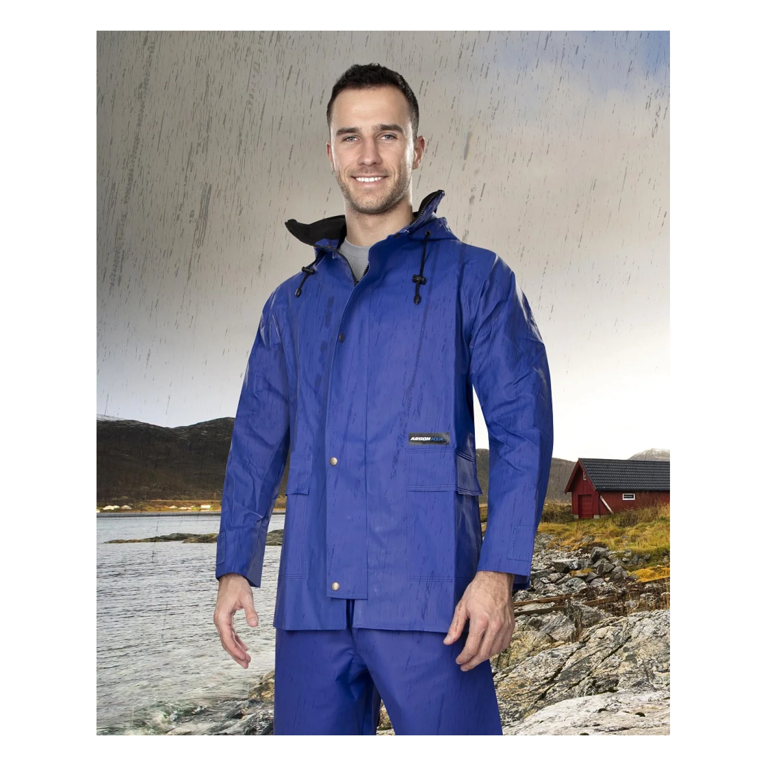 Kabát ARDON®AQUA 103 esőkabát Kék