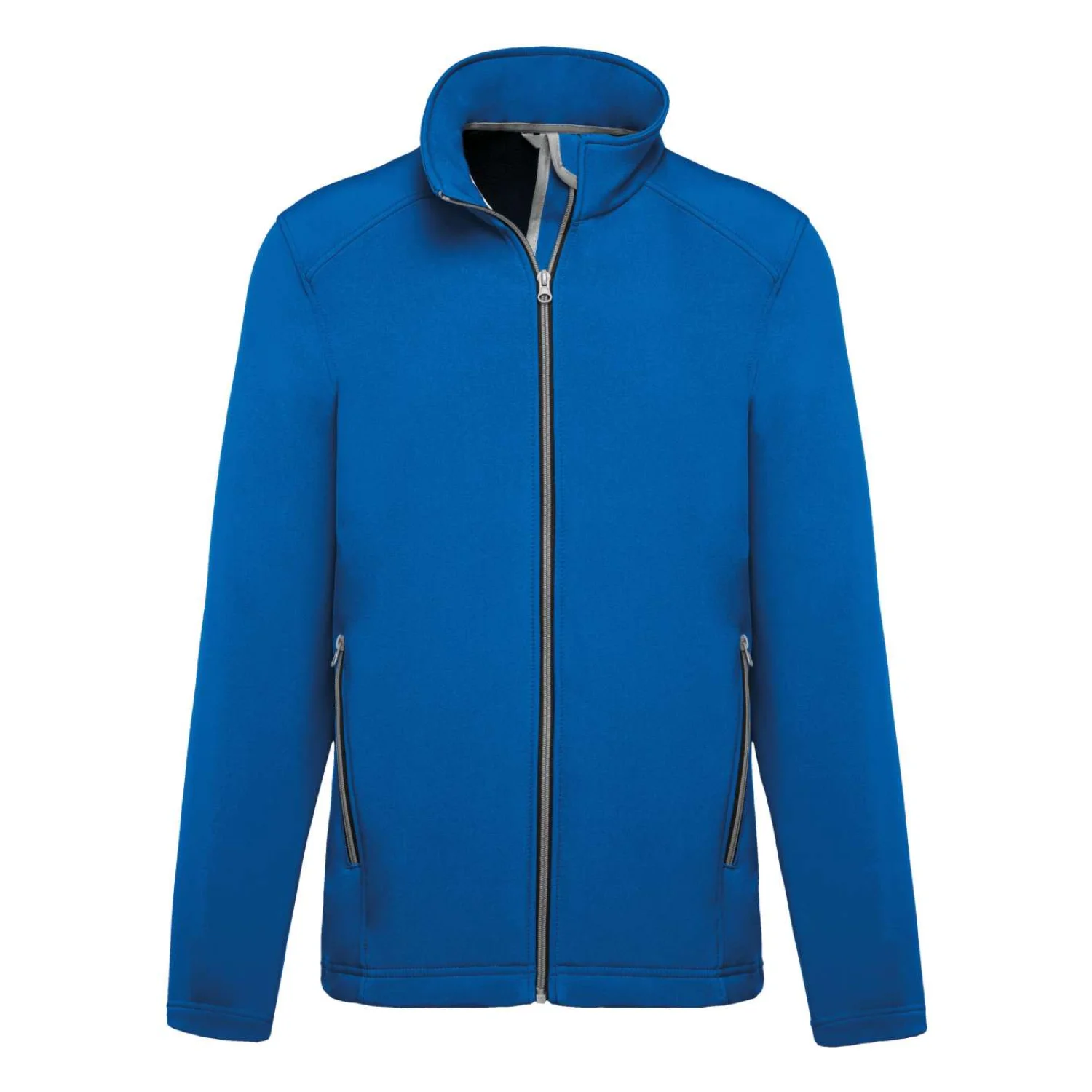 Kariban Férfi 2 rétegű softshell kabát Light királykék