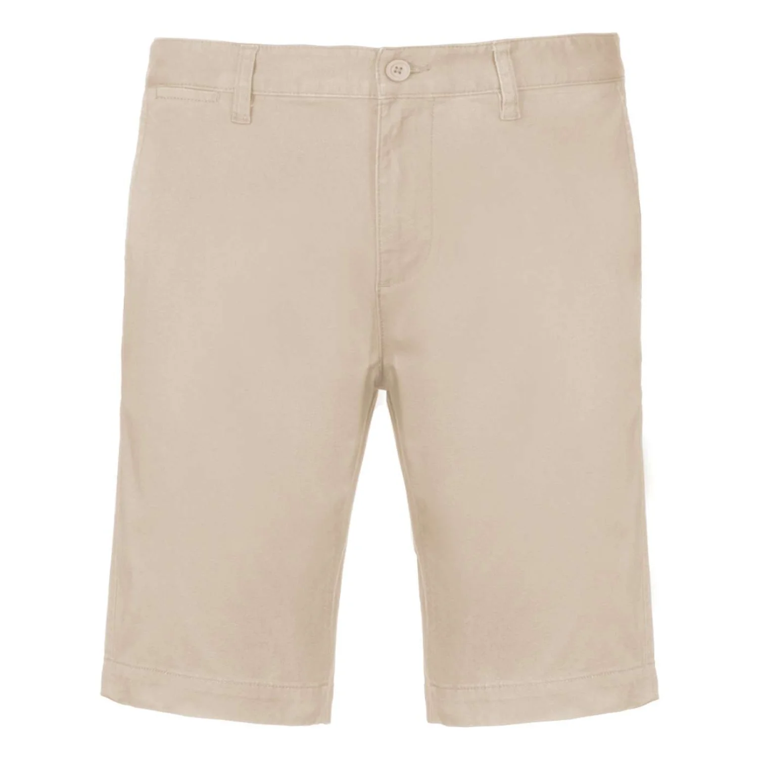 Kariban Férfi chino bermuda short derekas nadrág Bézs
