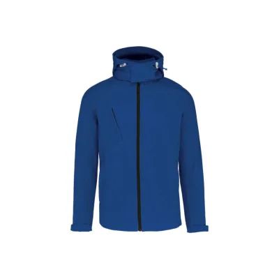 Kariban Férfi kapucnis softshell kabát