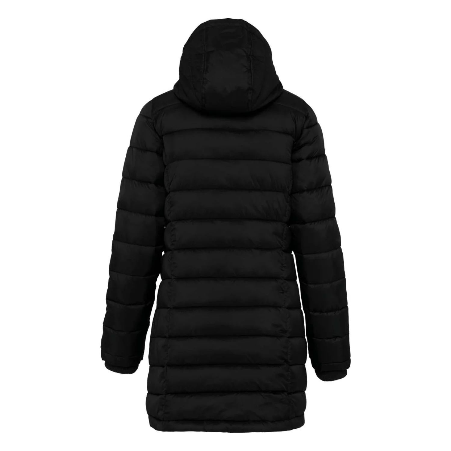 Kariban Női könnyű kapucnis parka Fekete