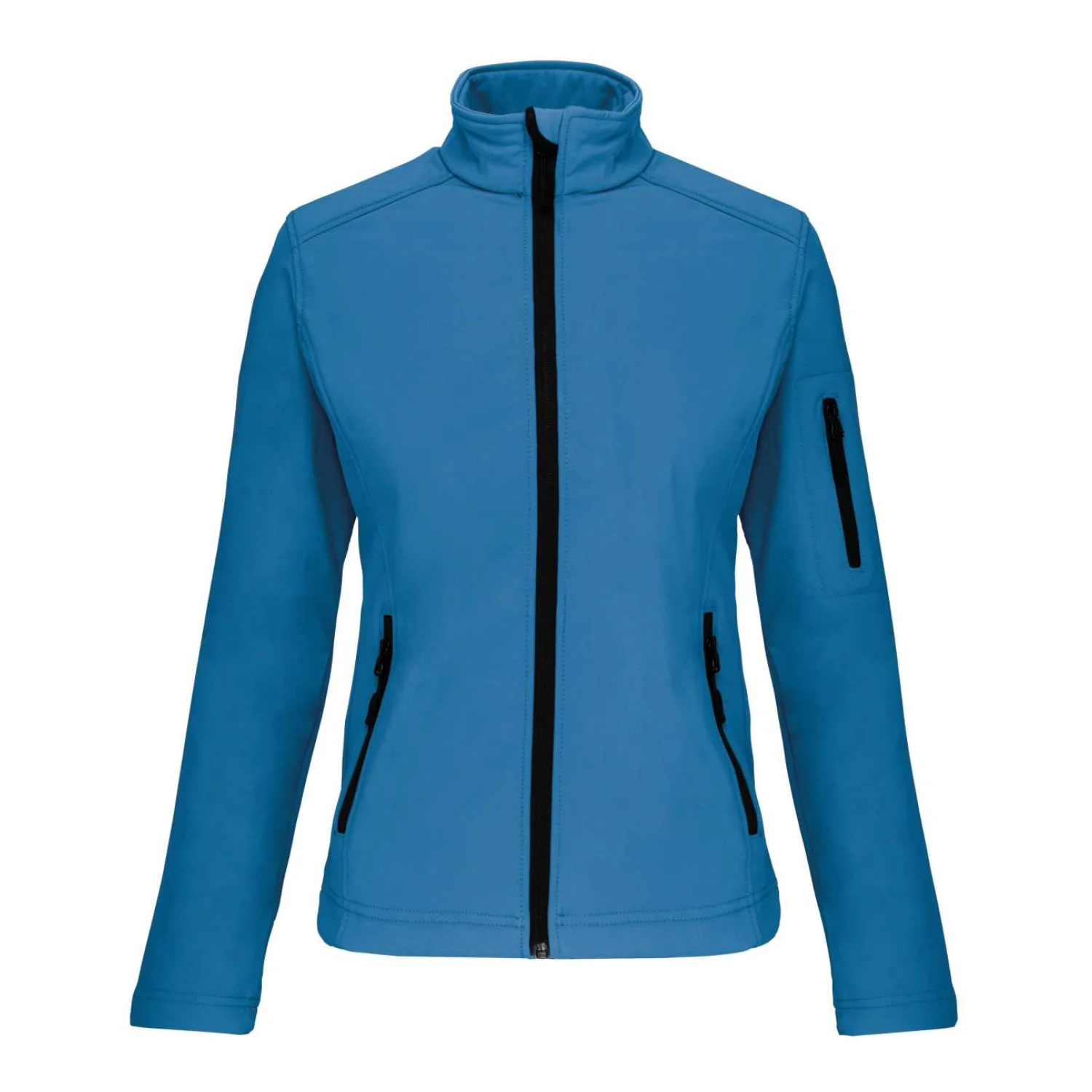Kariban Női softshell kabát Aqua kék