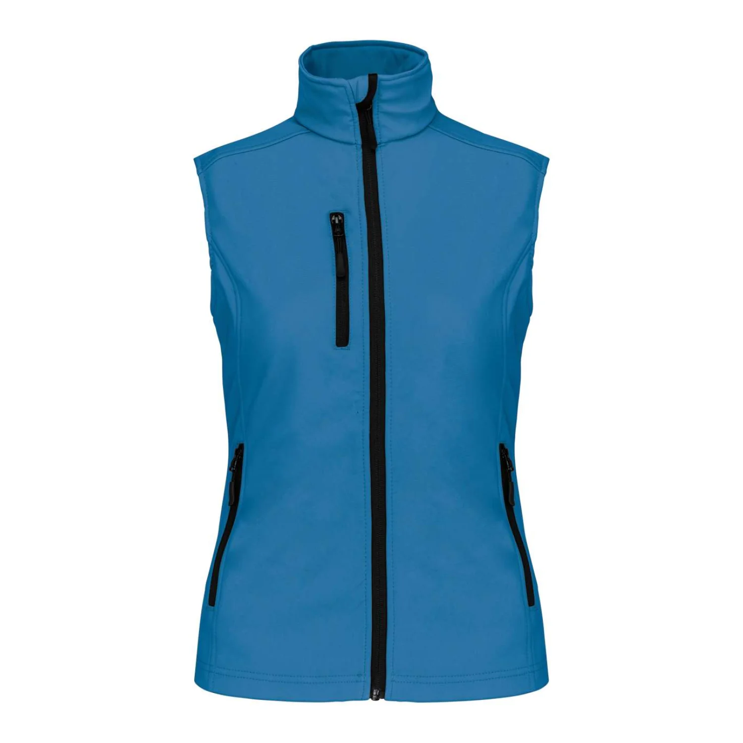 Kariban Női softshell mellény Aqua kék