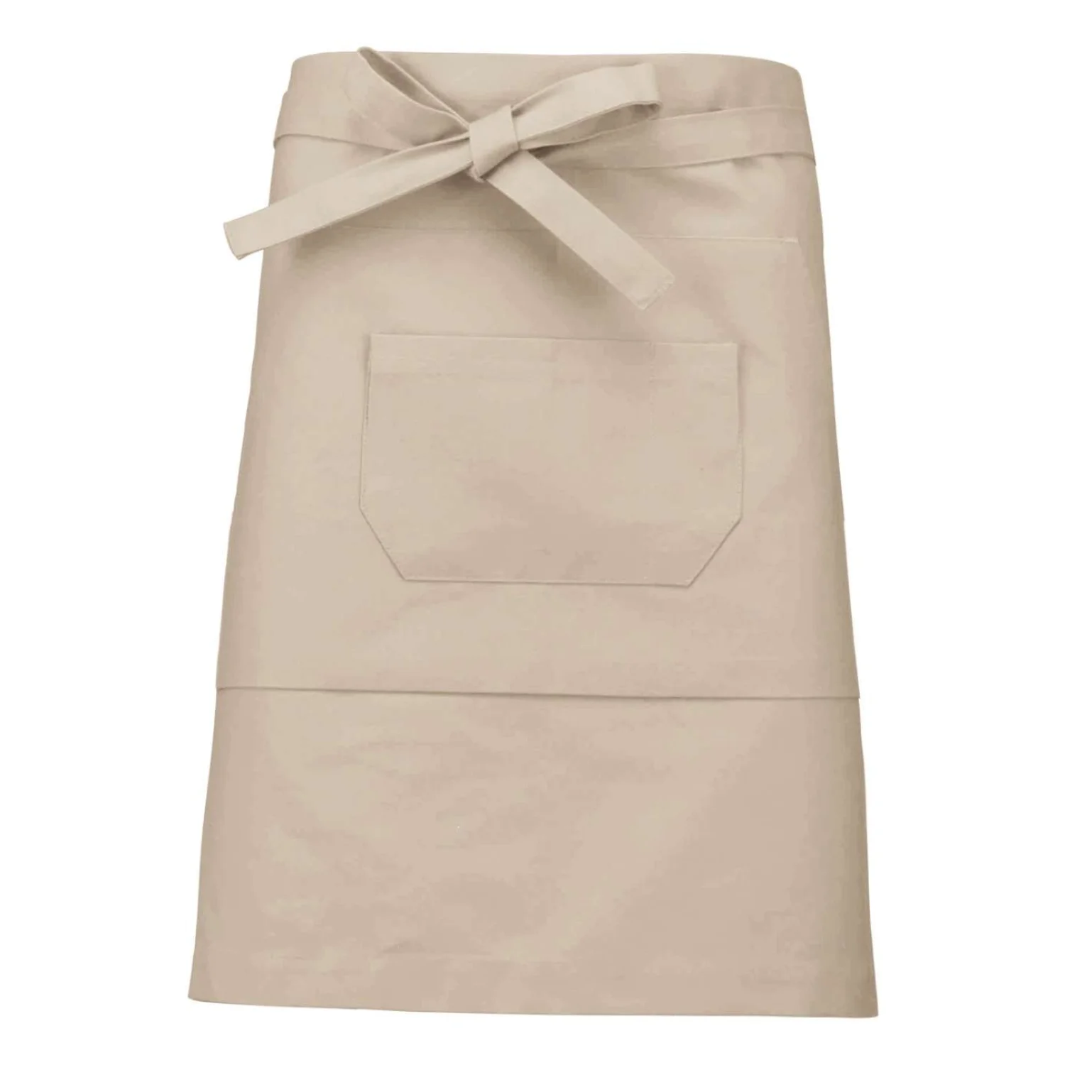 Kariban Polycotton középhosszú kötény Bézs
