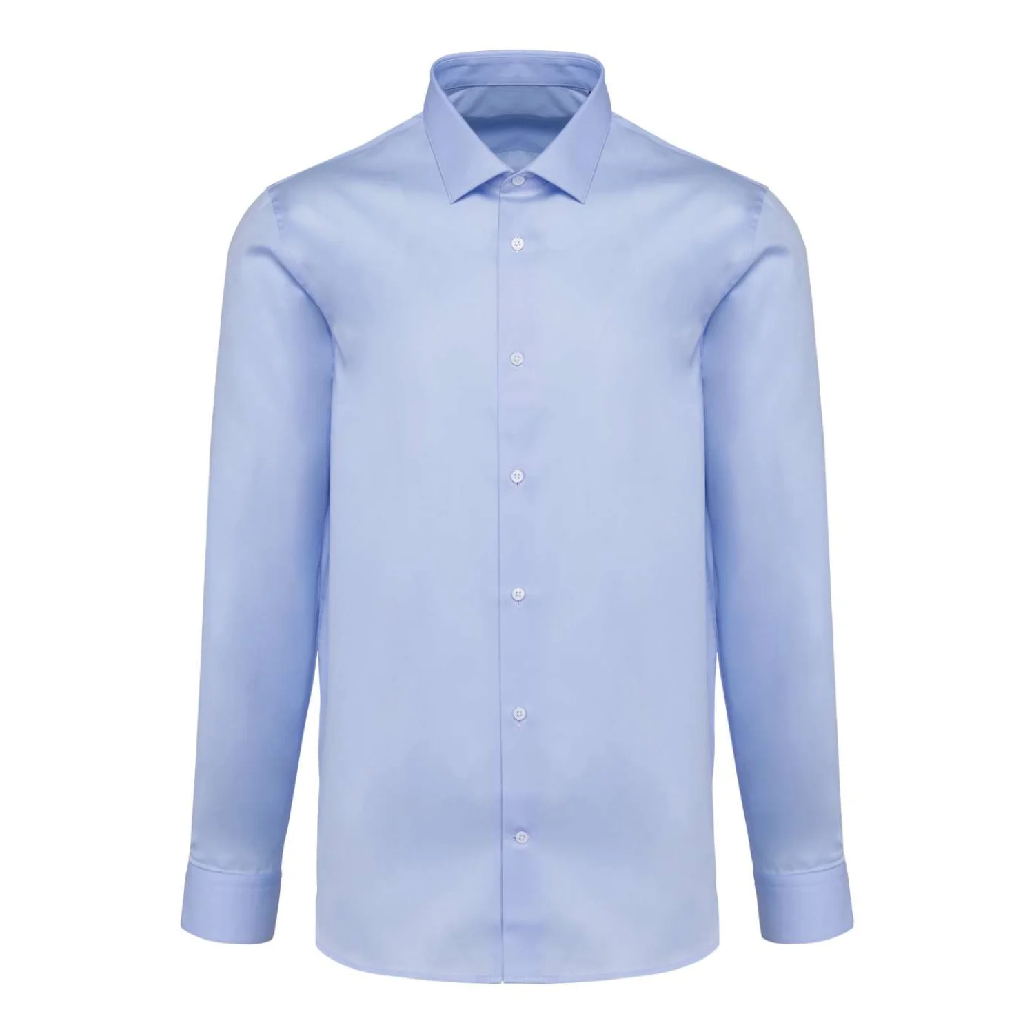 Kariban Premium Férfi pinpoint oxford hosszú ujjú ing Essential kék