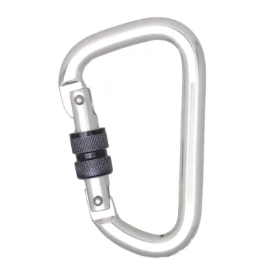 Kratos alumínium csavaros reteszelő karabiner 22,5mm nyílással rögzítés és tartozék