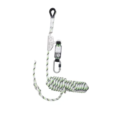 Kratos NIRO - 15m hosszú, 12mm átmérőjű, vezetővel ellátott kötél, energiaelnyelővel