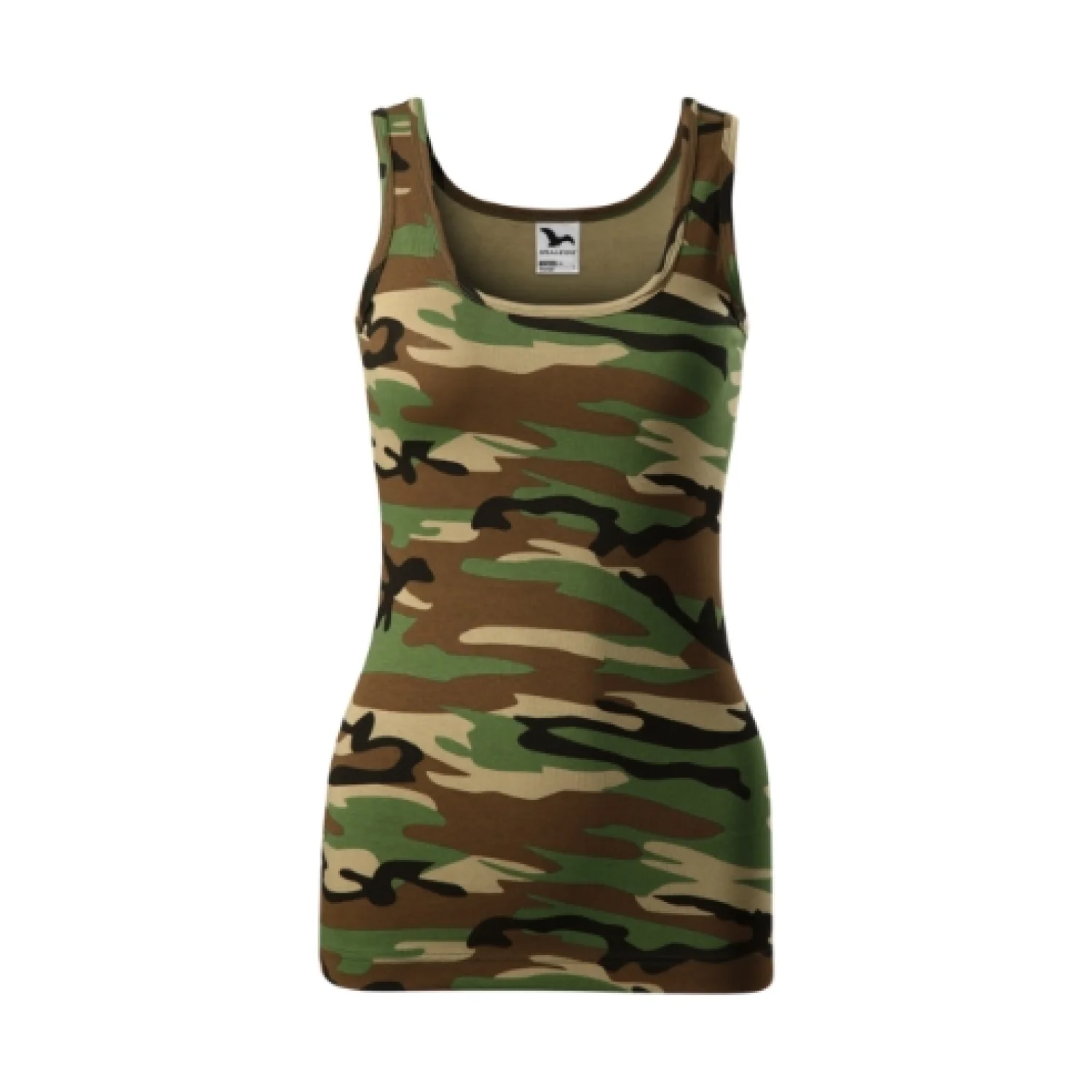 MALFINI Camo Triumph póló Barna terepszín 33