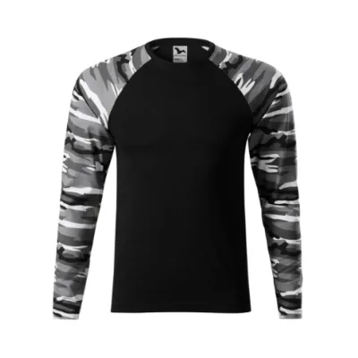 MALFINI Camouflage LS póló