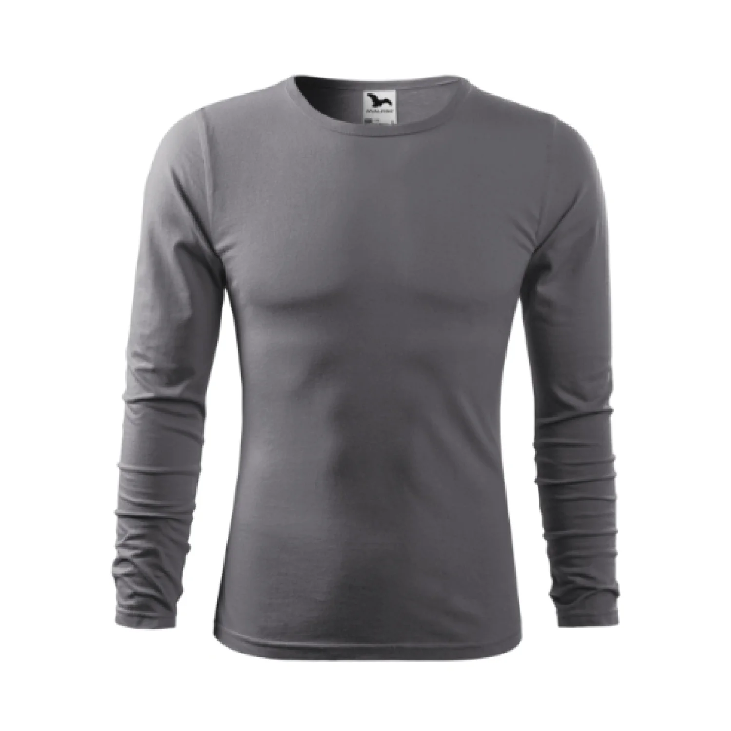 MALFINI Fit-t ls póló Acélszürke 36
