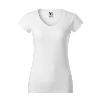 MALFINI Fit V-neck póló