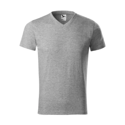 MALFINI Heavy V-neck póló