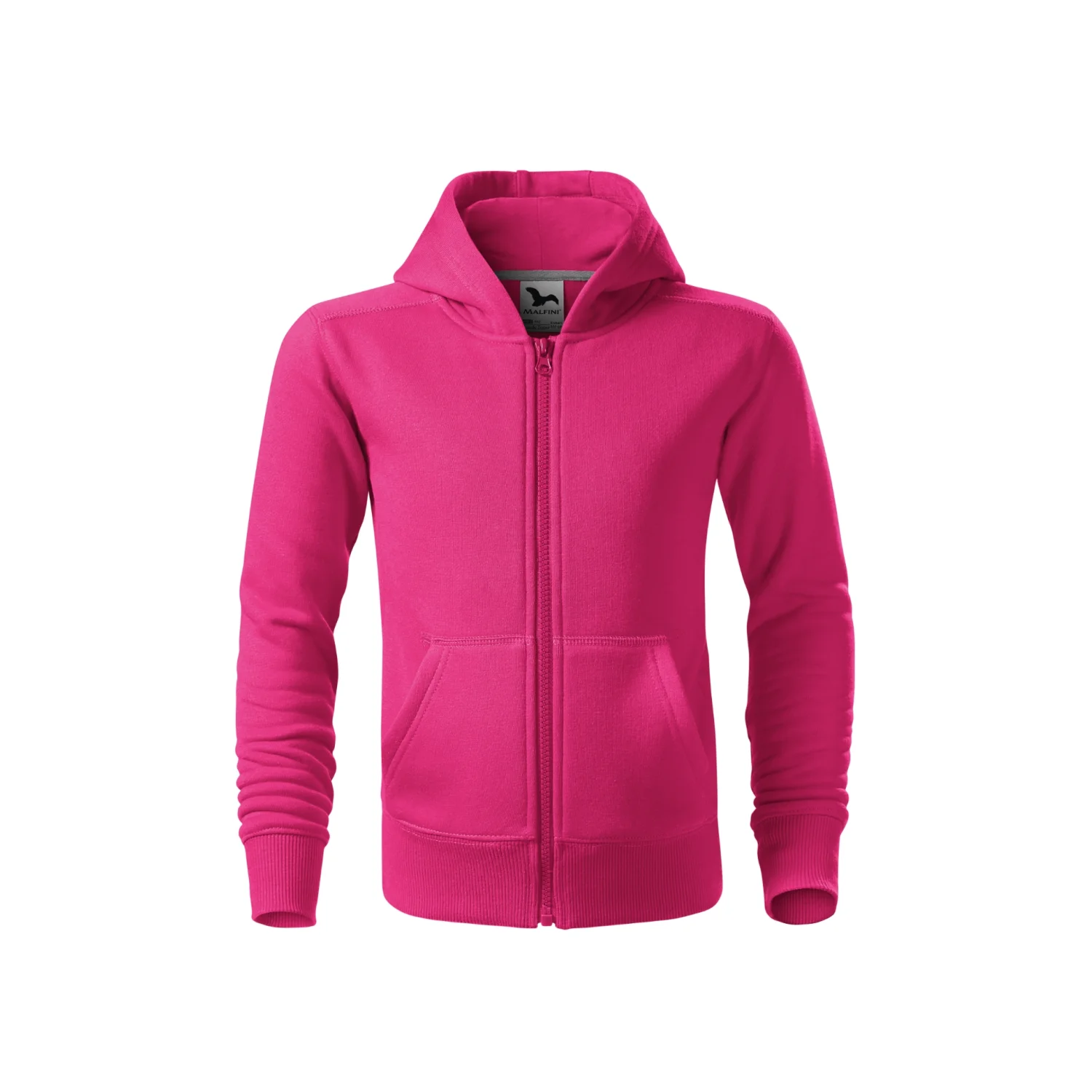MALFINI Trendy Zipper pulóverek és kardigán Bíbor 40
