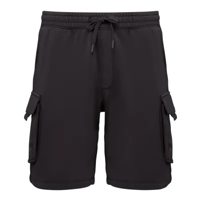 Native Spirit Férfi french terry mosott hatású cargo short derekas nadrág