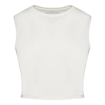 Native Spirit Környezetbarát női ujjatlan crop top póló