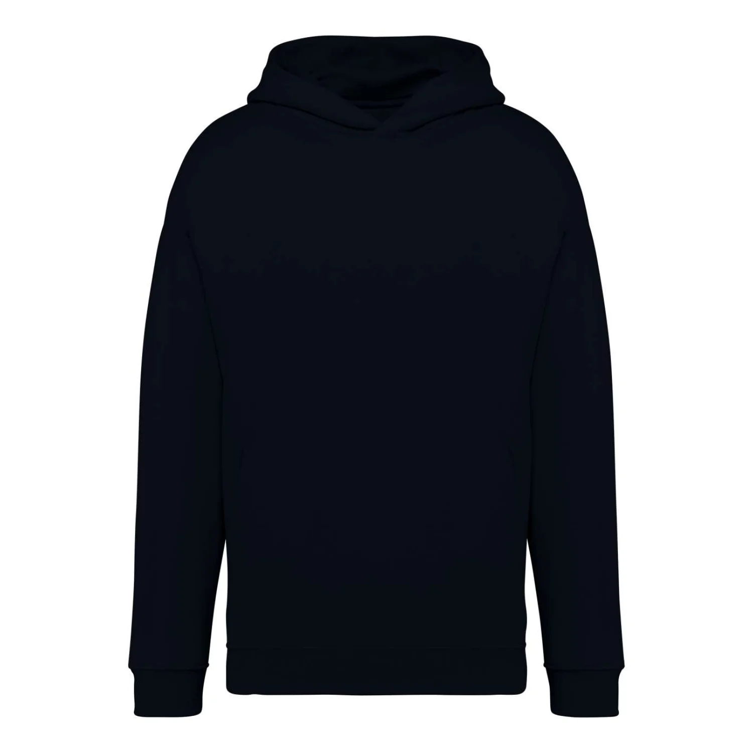 Native Spirit Uniszex oversized kapucnis pulóver pulóverek és kardigán Fekete