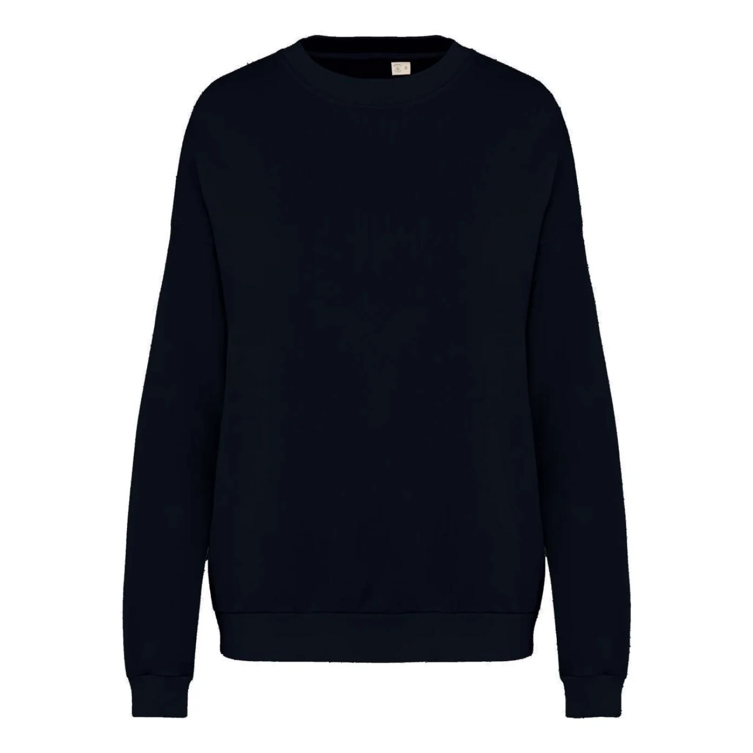 Native Spirit Uniszex oversized TERRY280 pulóver pulóverek és kardigán Mosott fekete