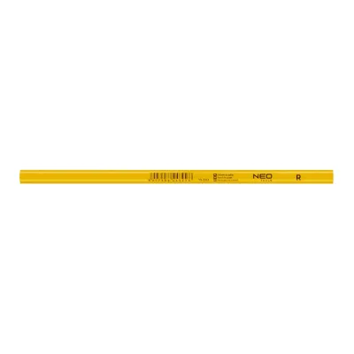 NEO Ácsceruza üveghez, csempéhez piros, 240mm, min. rendelés: 10db építőipari kéziszerszám