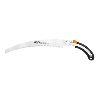 NEO Ágvágó fűrész, fűrészlap 355mm(14"), 6 TPI, övre csatolható védőtokkal