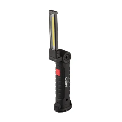 NEO Akkus műhely-vizsgálólámpa, tölthető, 200lum COB LED, 3W műhelylámpák és reflektor