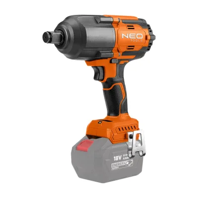 NEO Akkus szénkefementes ütvecsavarozó 1/2" (négyszög) ENERGY+, 18V, 1100Nm akku nélkül akkus gép