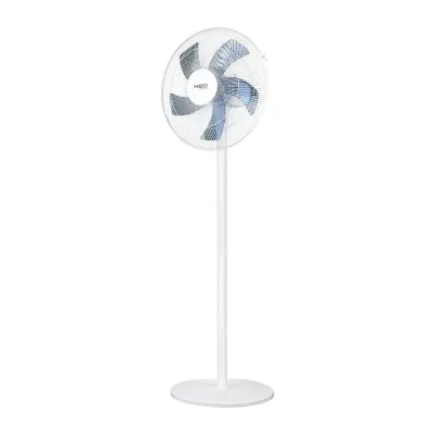 NEO Álló ventilátor 50W, 40cm átmérő, 3 sebesség, oszcillátor fűtő- és hűtőkészülék