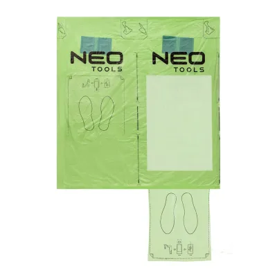NEO Belsőtér védőfólia, huzat, 200db, (5az1-ben, ülés, kormány, sebváltó, szőnyeg, kézifék) általános autószerelő szerszám