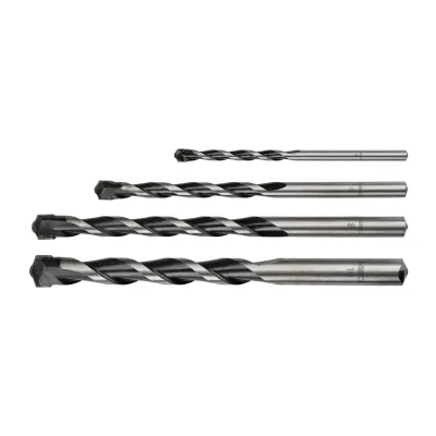 NEO Betonfúró készlet 4 részes, 4, 6, 8, 10mm fúrószár