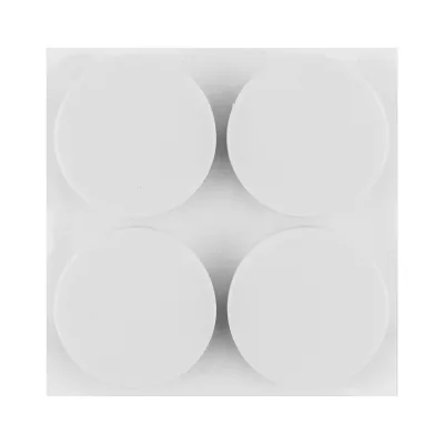 NEO Bútorláb szivacs készlet EVA-hab, öntapadós, kerek 40mm, fehér, 4db, rendelési egység: 10db